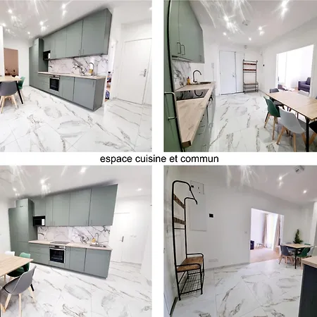 Spacious Family Near Sea - Apartamento Nice